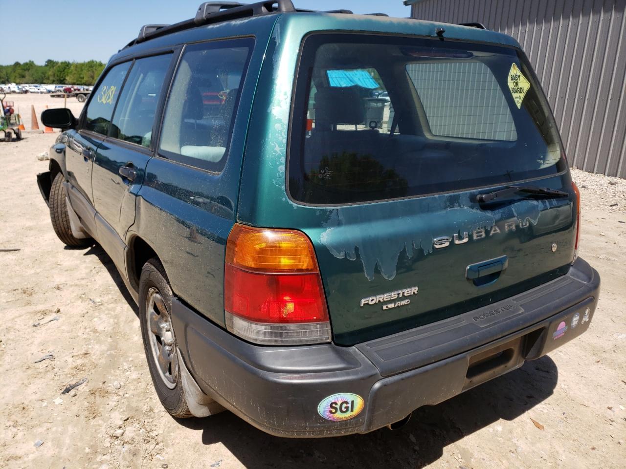 Photo 3 from auction – 2000 SUBARU FORESTER L with VIN JF1SF6359YH731689