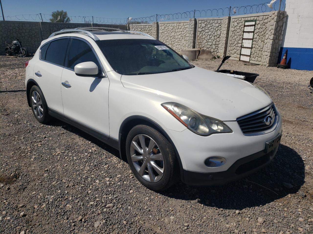 INFINITI EX35 BASE 2008 with VIN JNKAJ09F28M360771 - Photo from auction