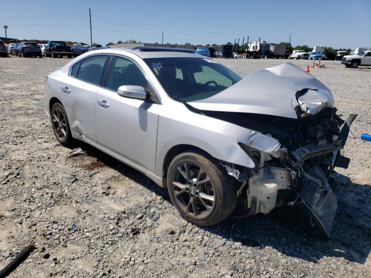 NISSAN MAXIMA S 2012 with VIN 1N4AA5AP5CC866277 - Photo from auction