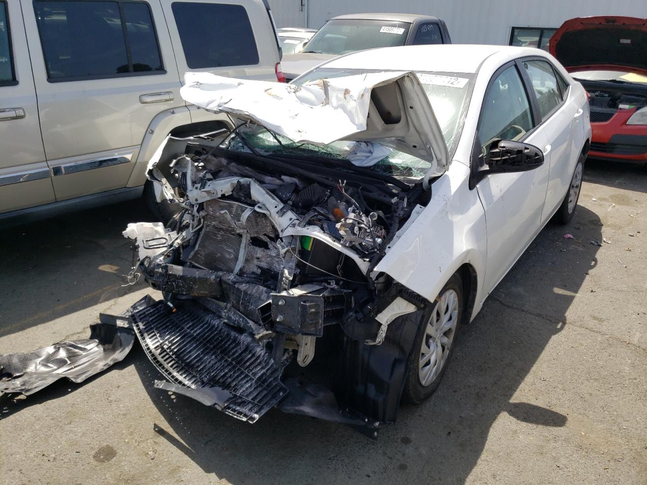 Photo 2 from auction – 2017 TOYOTA COROLLA L with VIN 5YFBURHE7HP602011