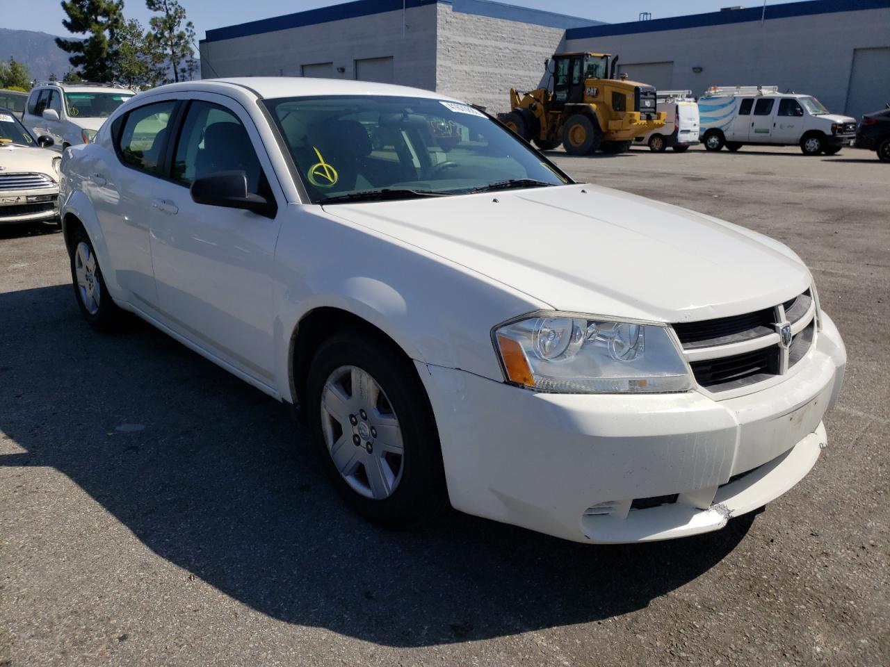 DODGE AVENGER SX 2010 with VIN 1B3CC4FB4AN152261 - Photo from auction