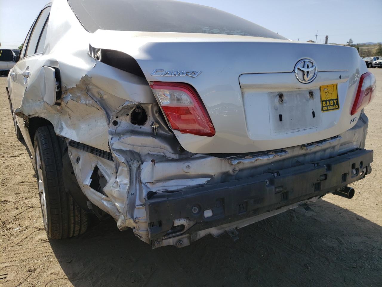 Photo 9 from auction – 2008 TOYOTA CAMRY CE with VIN 4T1BE46K48U257074