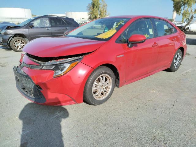 Photo 2 from auction – 2021 TOYOTA COROLLA LE with VIN JTDEAMDE4MJ005914