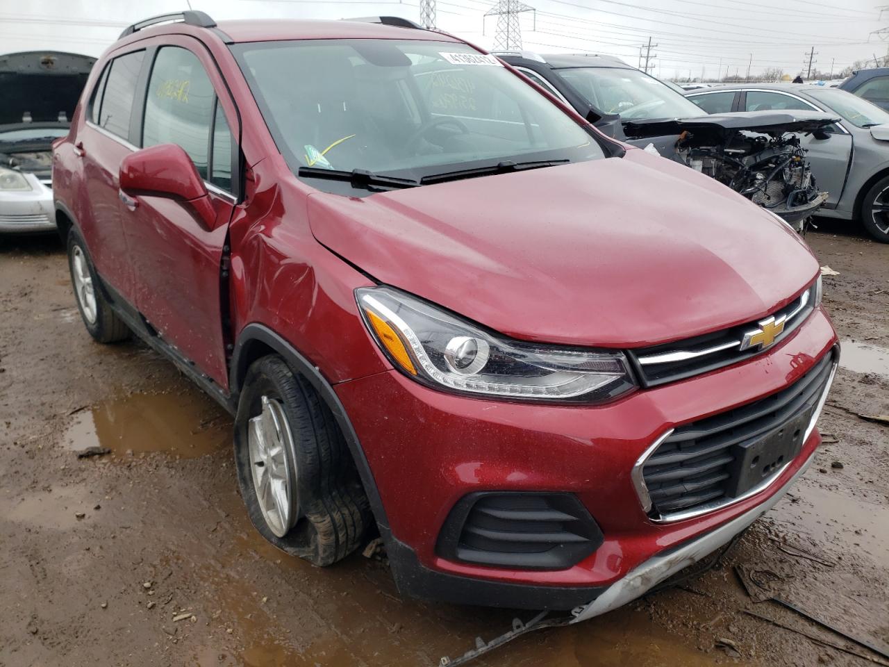 CHEVROLET TRAX 1LT 2018 with VIN 3GNCJPSB2JL152617 - Photo from auction