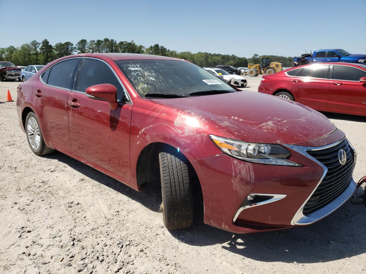 LEXUS ES 350 2016 with VIN 58ABK1GG8GU008589 - Photo from auction