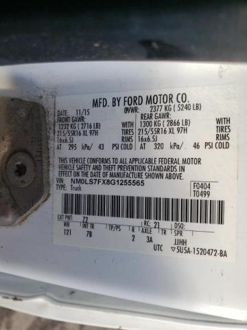 Photo 10 from auction – 2016 FORD TRANSIT CO with VIN NM0LS7FX8G1255565