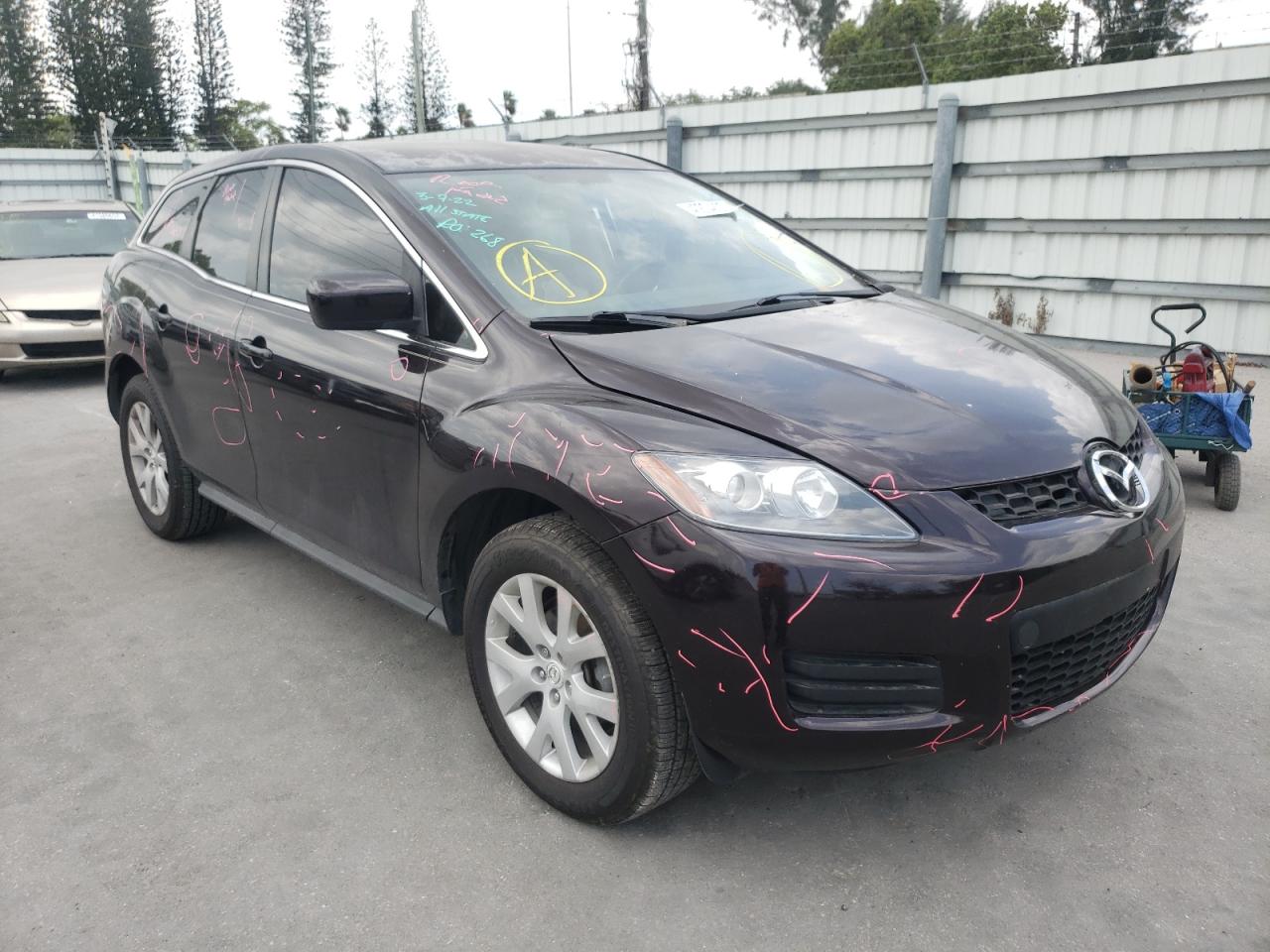 MAZDA CX-7 2009 with VIN JM3ER293790236198 - Photo from auction