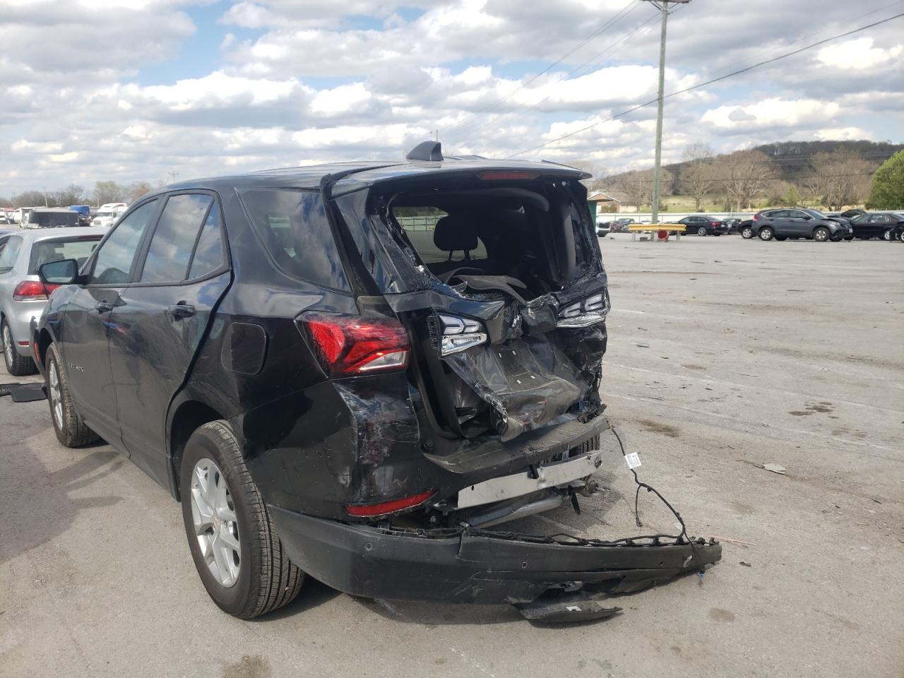 Photo 3 from auction – 2022 CHEVROLET EQUINOX LS with VIN 2GNAXHEV8N6118614