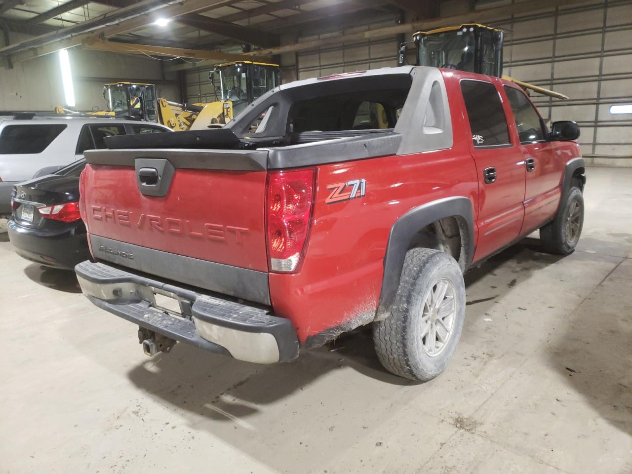 Photo 4 from auction – 2005 CHEVROLET AVALANCHE with VIN 3GNEK12Z45G101201