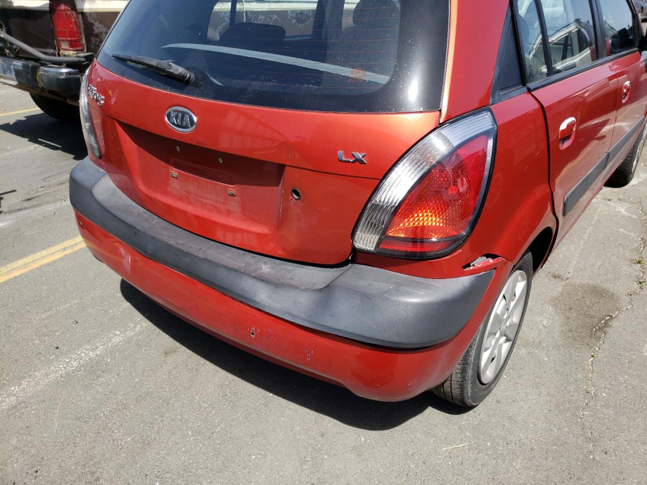 Photo 9 from auction – 2008 KIA RIO 5 SX with VIN KNADE163386304987