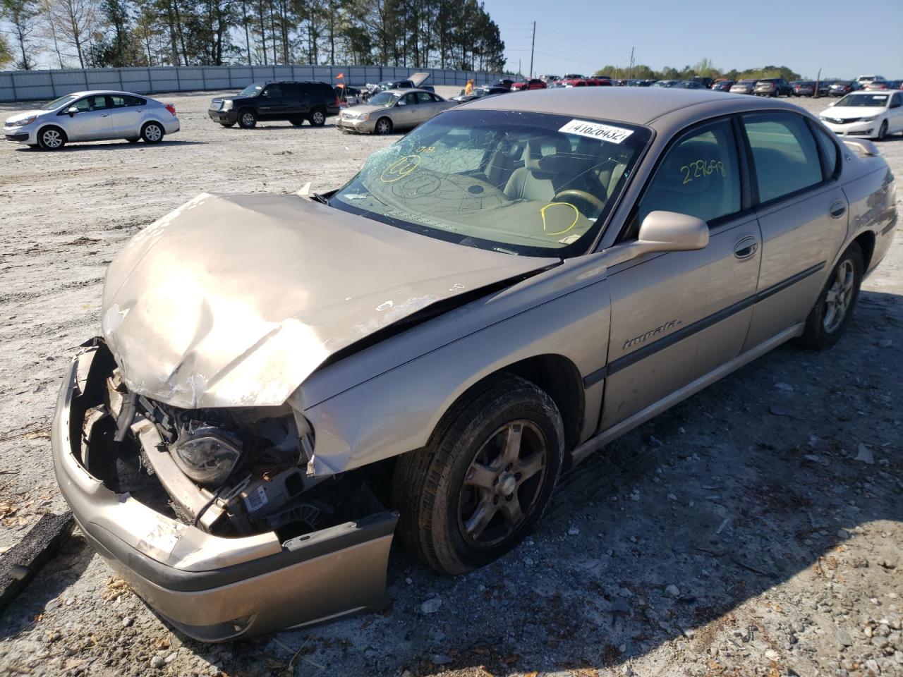 Photo 2 from auction – 2003 CHEVROLET IMPALA LS with VIN 2G1WH52K139352439