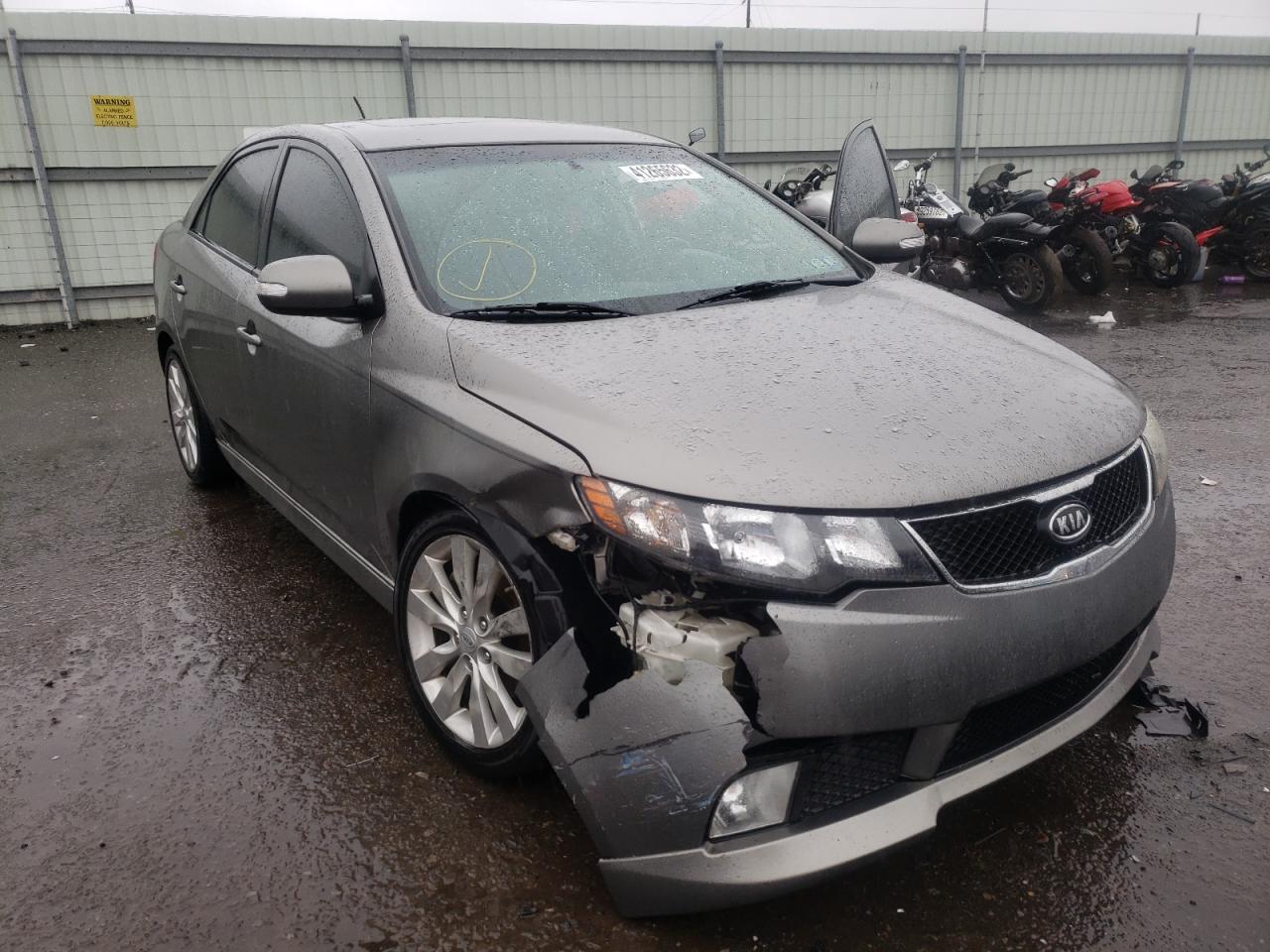 KIA FORTE SX 2010 with VIN KNAFW4A30A5245374 - Photo from auction
