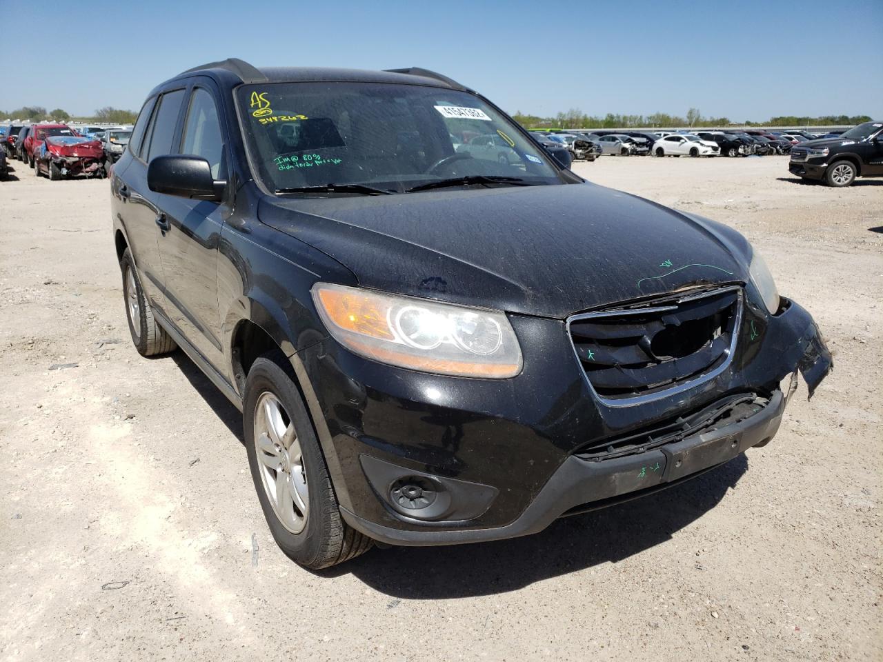 HYUNDAI SANTA FE G 2010 with VIN 5NMSG3AB9AH349262 - Photo from auction