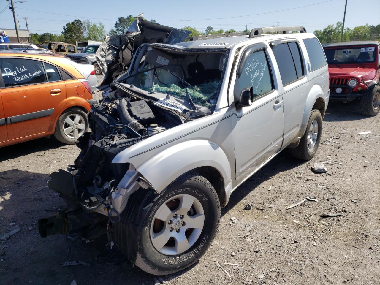 Photo 2 from auction – 2009 NISSAN PATHFINDER with VIN 5N1AR18U29C600775