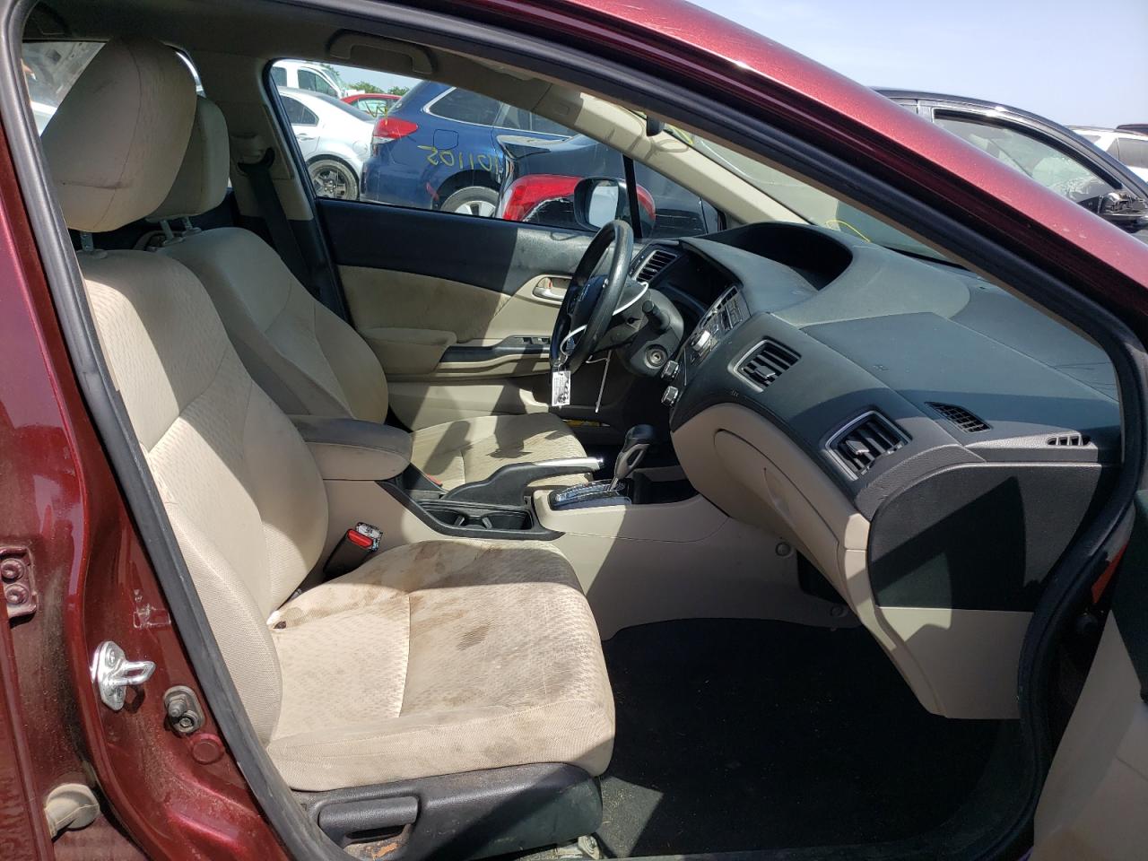 Photo 5 from auction – 2015 HONDA CIVIC LX with VIN 19XFB2F51FE268123