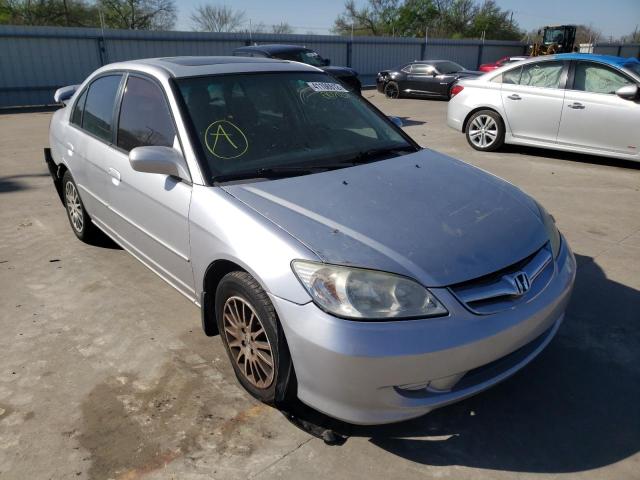 HONDA CIVIC 2005 with VIN 1HGES26735L007032 - Photo from auction