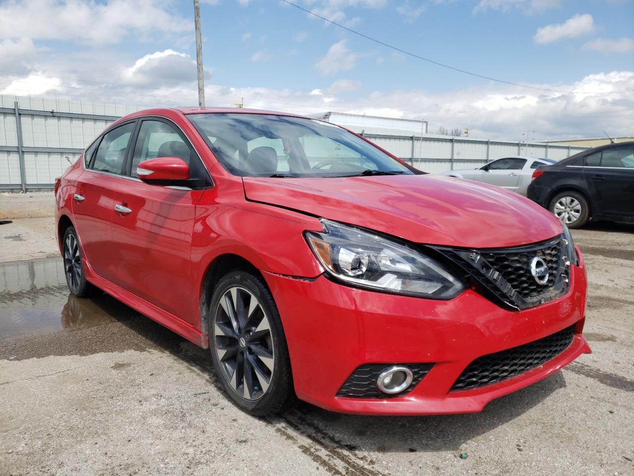 NISSAN SENTRA SR 2017 with VIN 3N1CB7AP9HY205252 - Photo from auction