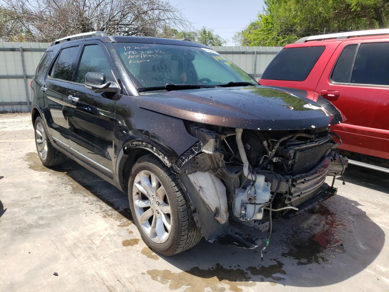 FORD EXPLORER X 2013 with VIN 1FM5K7D85DGB26579 - Photo from auction