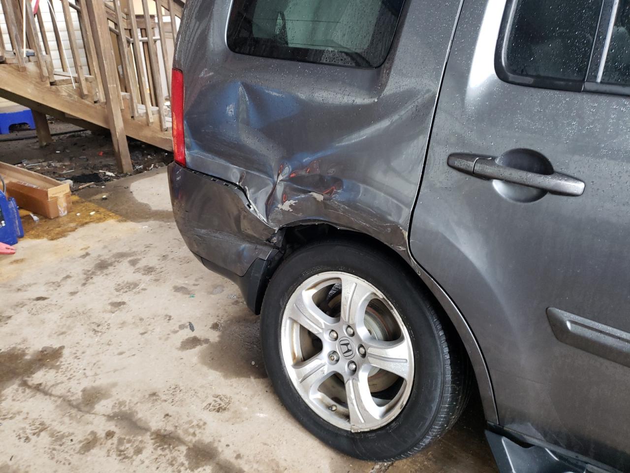 Photo 9 from auction – 2012 HONDA PILOT EXLN with VIN 5FNYF4H71CB014277