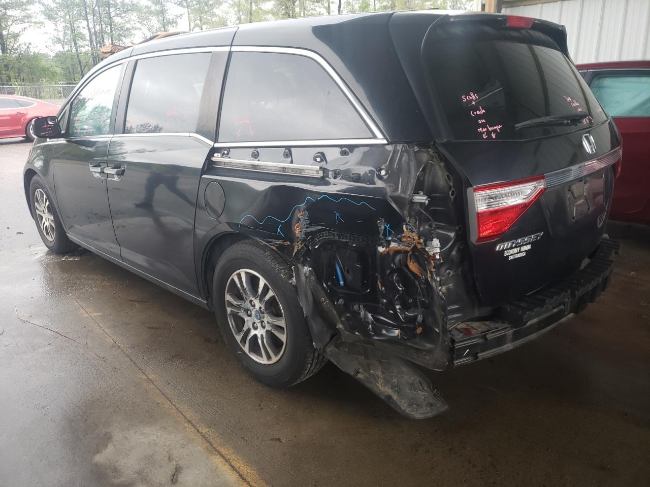 Photo 3 from auction – 2012 HONDA ODYSSEY EX with VIN 5FNRL5H61CB106399