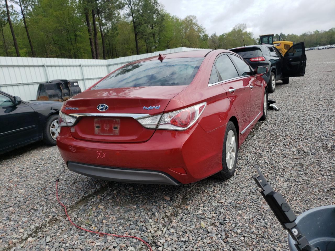 Photo 4 from auction – 2012 HYUNDAI SONATA HYB with VIN KMHEC4A44CA035964