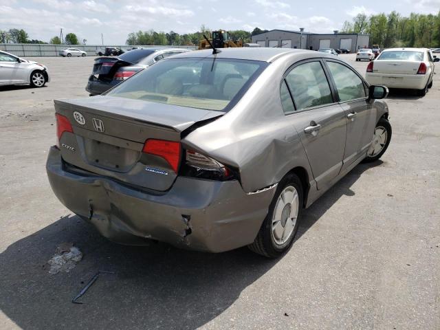 Photo 4 from auction – 2006 HONDA CIVIC HYBR with VIN JHMFA36276S004978