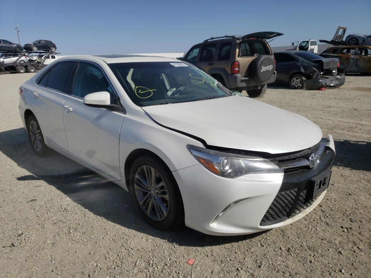 TOYOTA CAMRY LE 2017 with VIN 4T1BF1FK5HU367062 - Photo from auction