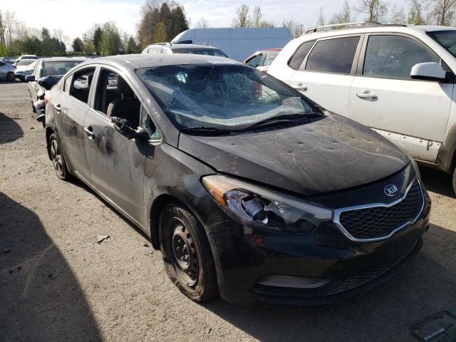 KIA FORTE LX 2015 with VIN KNAFK4A65F5264001 - Photo from auction