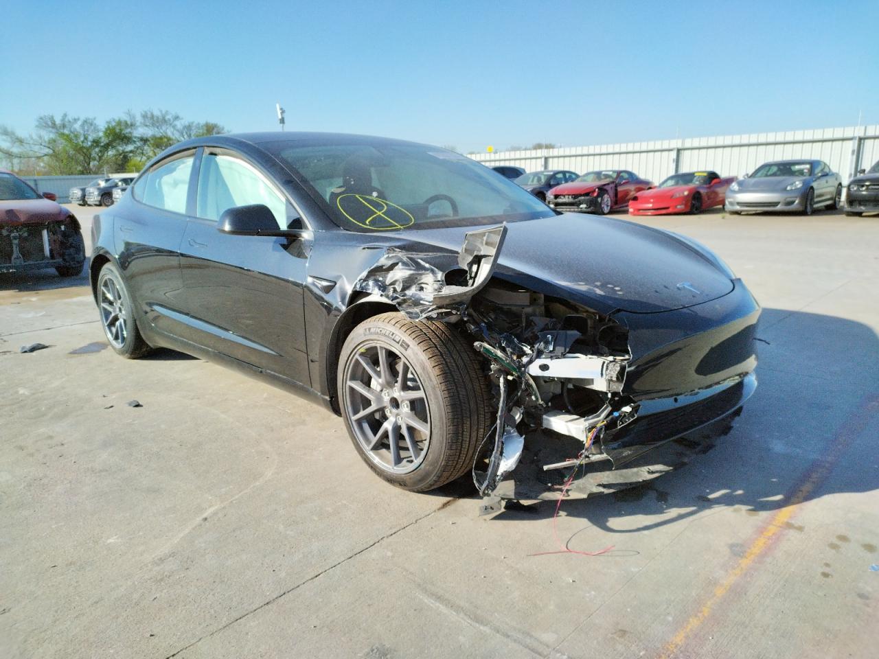 Photo 9 from auction – 2021 TESLA MODEL 3 with VIN 5YJ3E1EA9MF914776