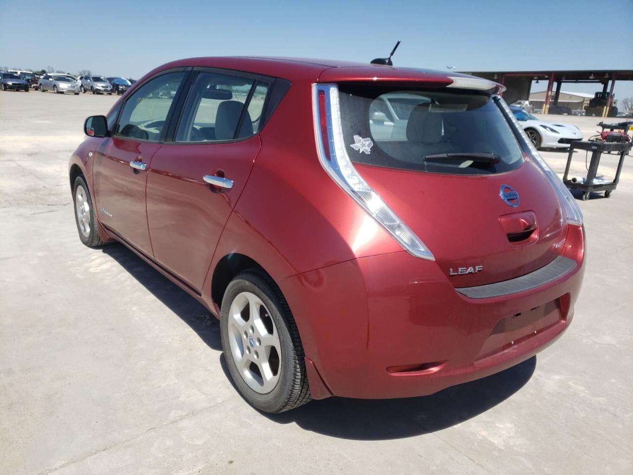 Photo 3 from auction – 2012 NISSAN LEAF SV with VIN JN1AZ0CP7CT026328
