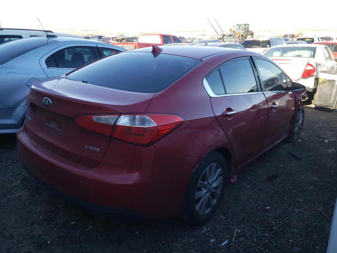 Photo 4 from auction – 2014 KIA FORTE EX with VIN KNAFX4A84E5099219