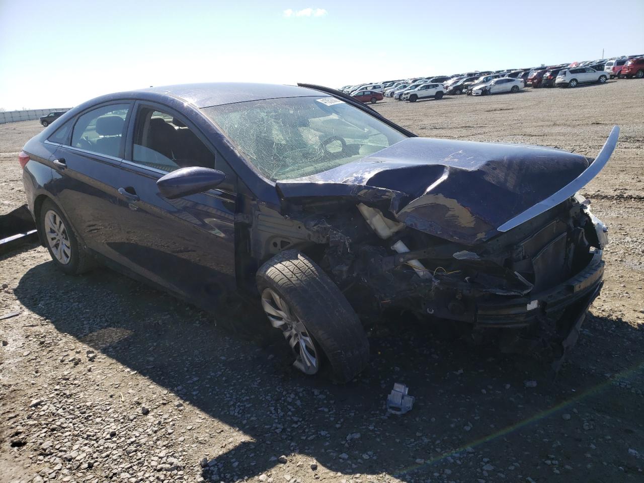 Photo 1 from auction – 2013 HYUNDAI SONATA GLS with VIN 5NPEB4AC1DH520717