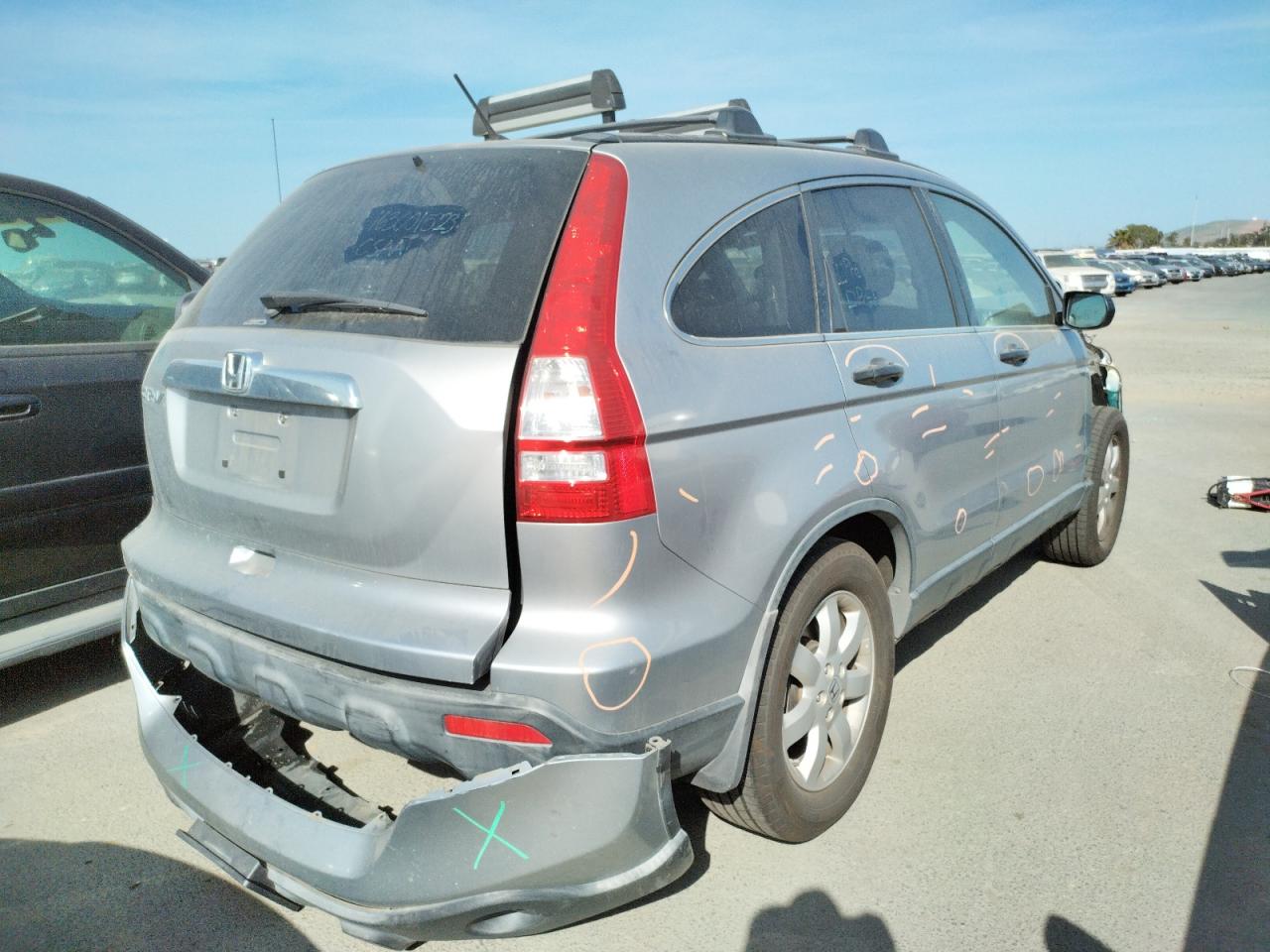 Photo 4 from auction – 2007 HONDA CR-V EX with VIN JHLRE48537C106325
