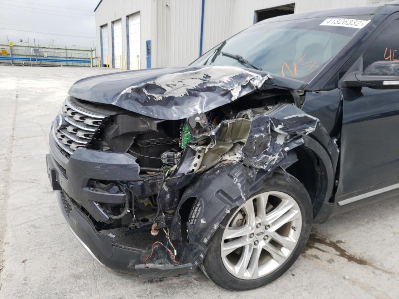 Photo 9 from auction – 2017 FORD EXPLORER X with VIN 1FM5K7D82HGD87626
