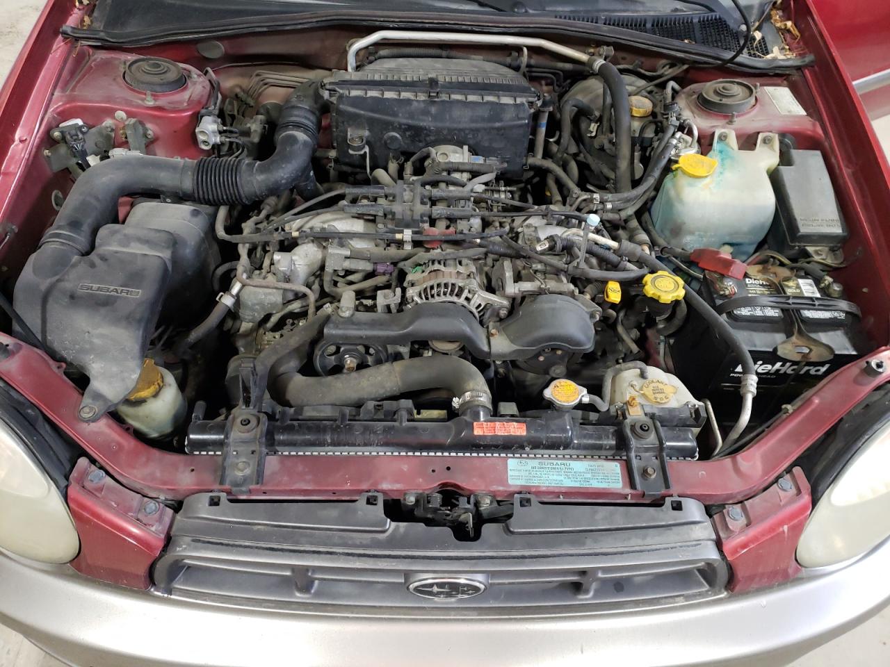 Photo 7 from auction – 2002 SUBARU IMPREZA OU with VIN JF1GG68552H831355
