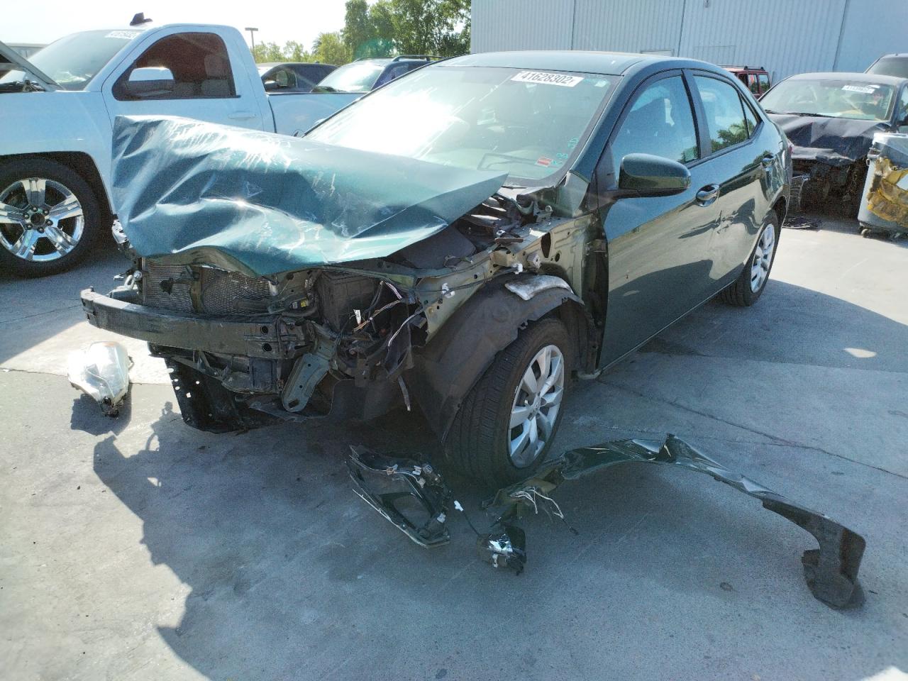 Photo 2 from auction – 2016 TOYOTA COROLLA L with VIN 2T1BURHE3GC737209