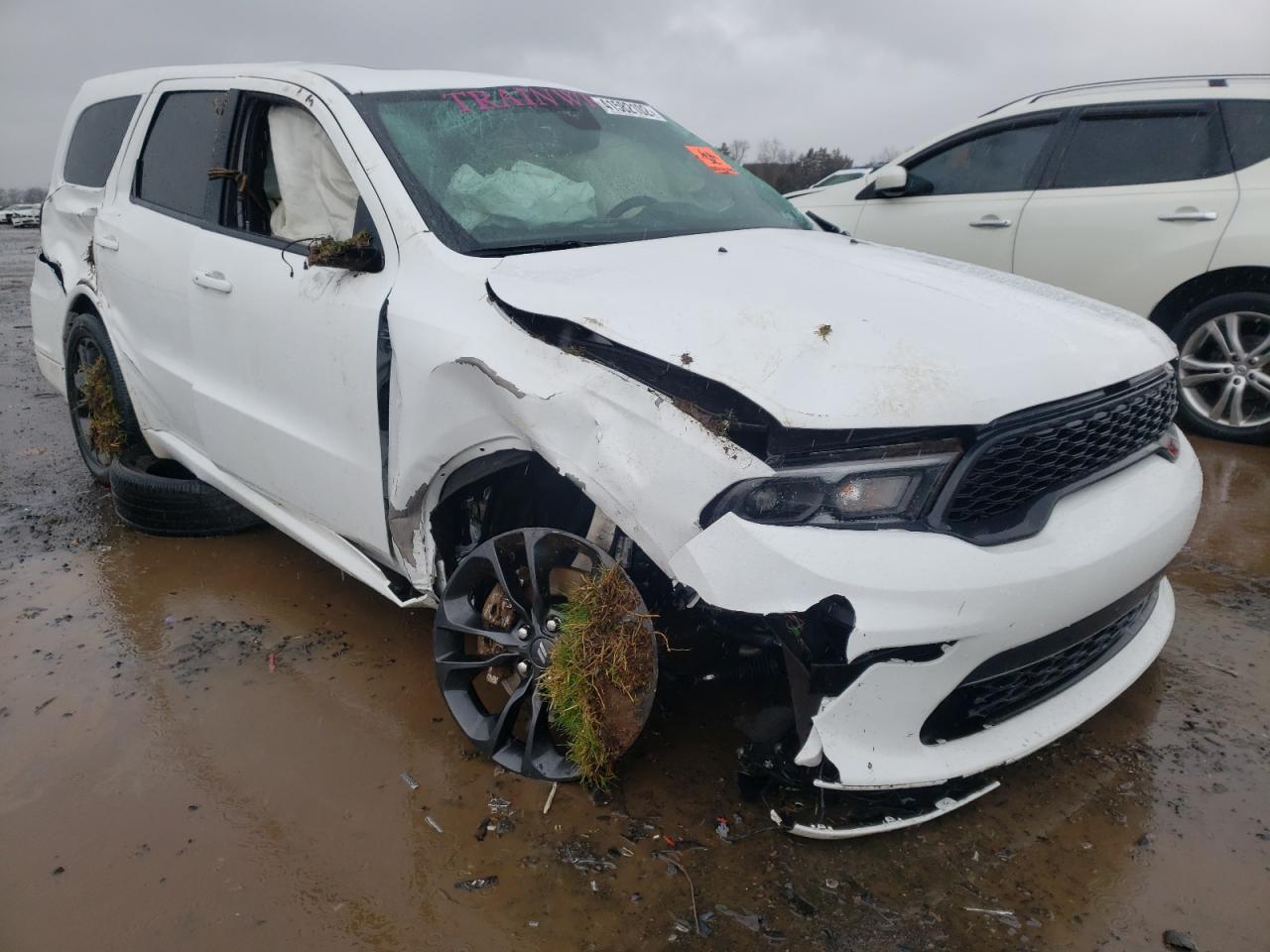 DODGE DURANGO GT 2021 with VIN 1C4RDJDG5MC557743 - Photo from auction
