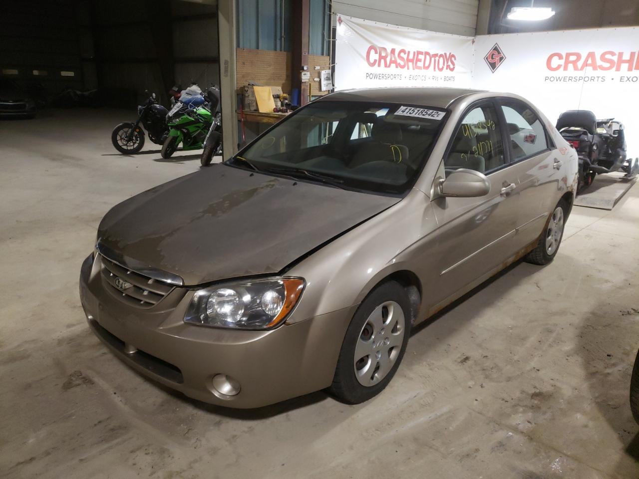 Photo 2 from auction – 2006 KIA SPECTRA LX with VIN KNAFE121765346787