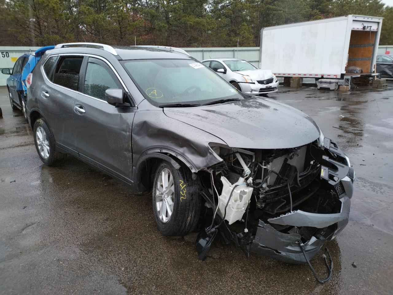 NISSAN ROGUE S 2016 with VIN KNMAT2MV5GP618557 - Photo from auction