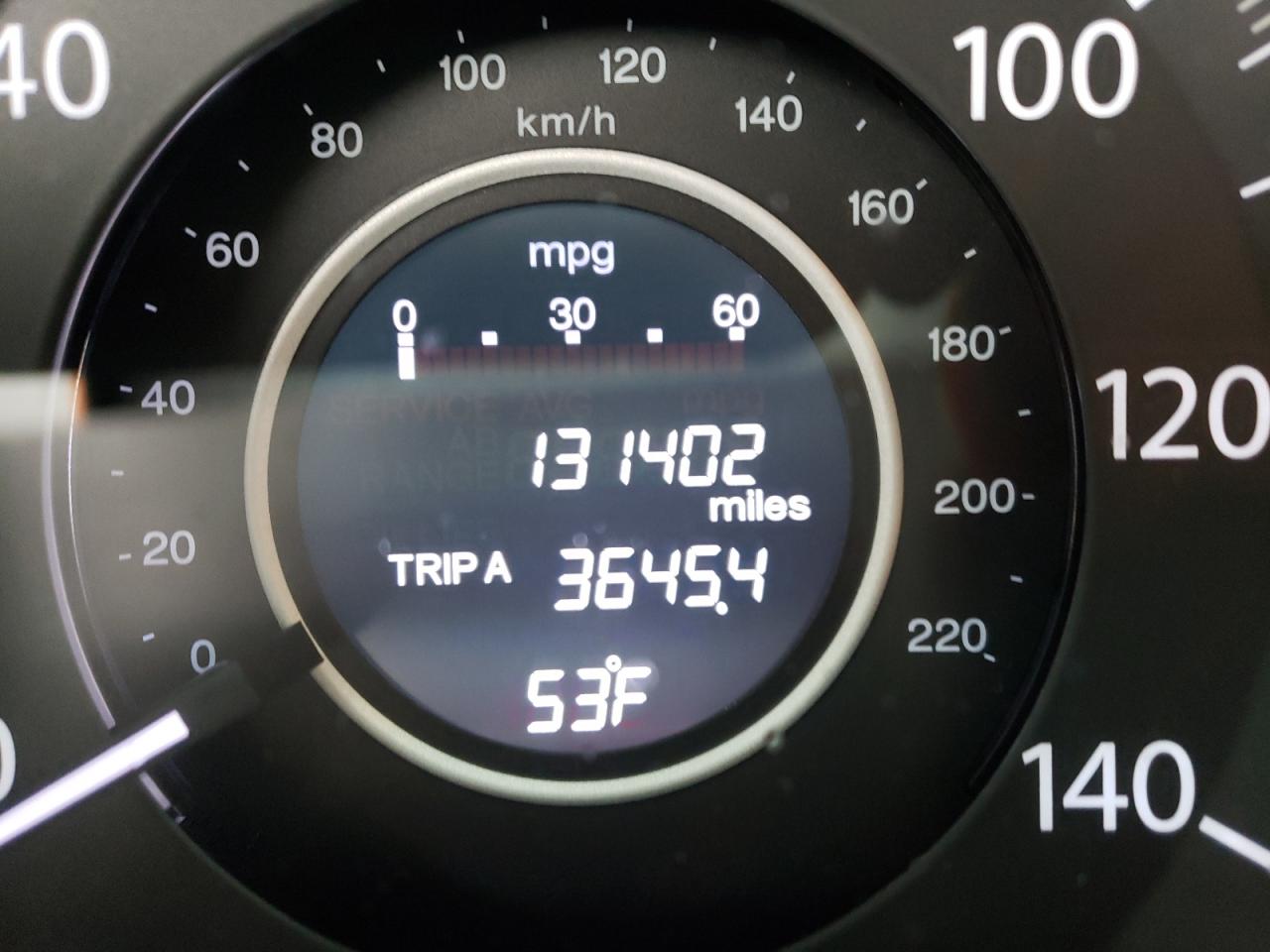 Photo 8 from auction – 2014 HONDA CR-V EX with VIN 2HKRM4H59EH659577