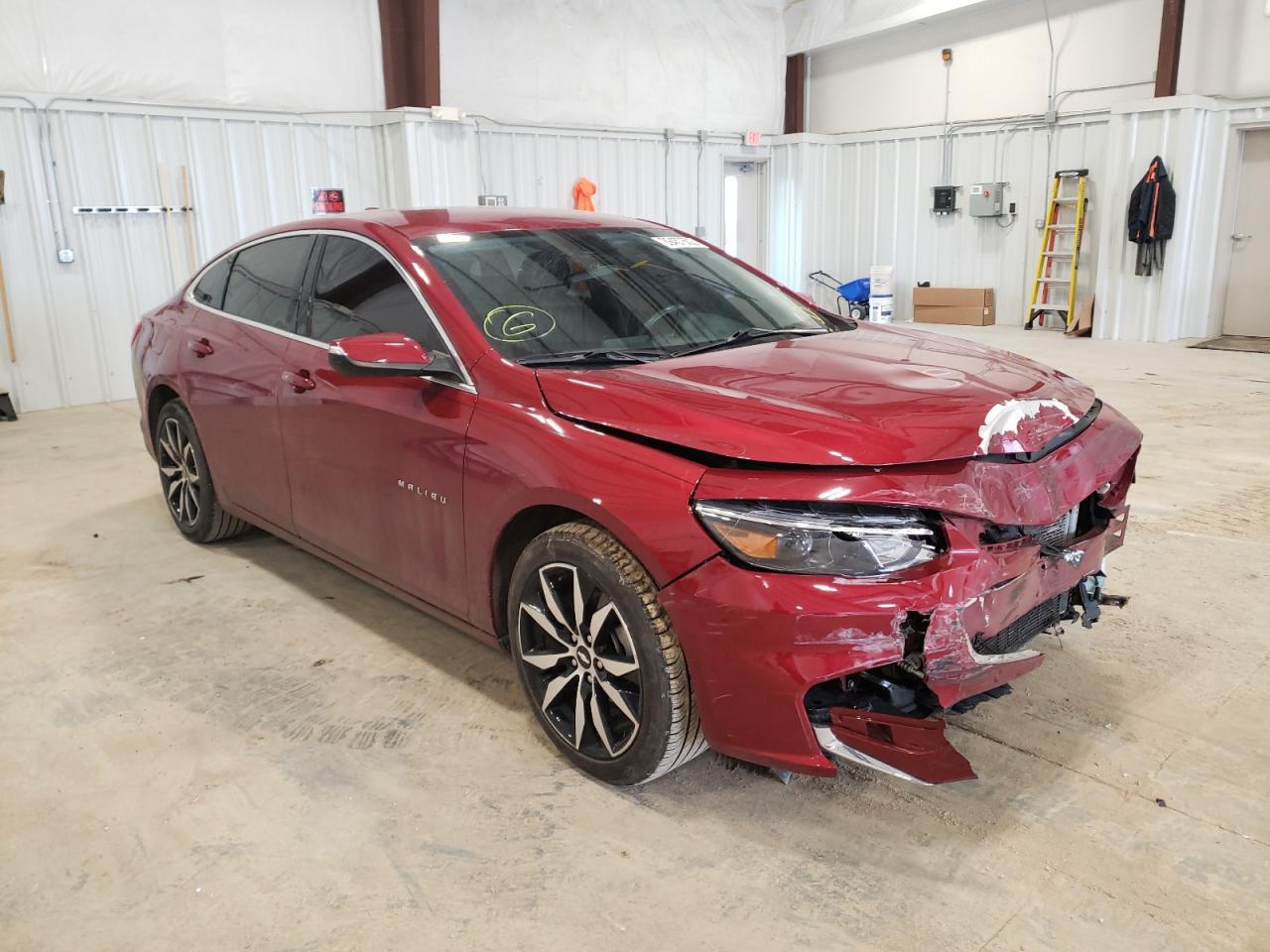 CHEVROLET MALIBU LT 2018 with VIN 1G1ZD5ST4JF289956 - Photo from auction