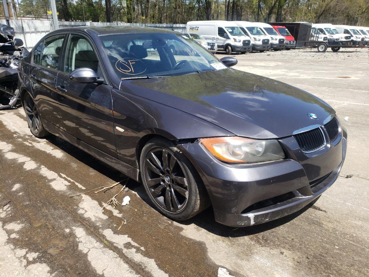 BMW 325 I 2006 with VIN WBAVB13516PT24178 - Photo from auction