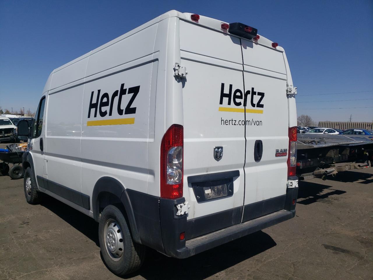 Photo 3 from auction – 2019 RAM PROMASTER with VIN 3C6TRVCG7KE522991