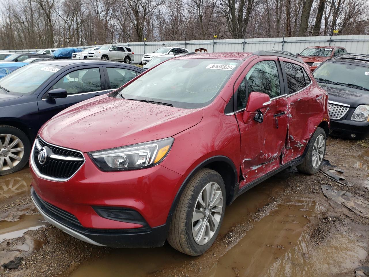 Photo 2 from auction – 2017 BUICK ENCORE PRE with VIN KL4CJESB7HB032735