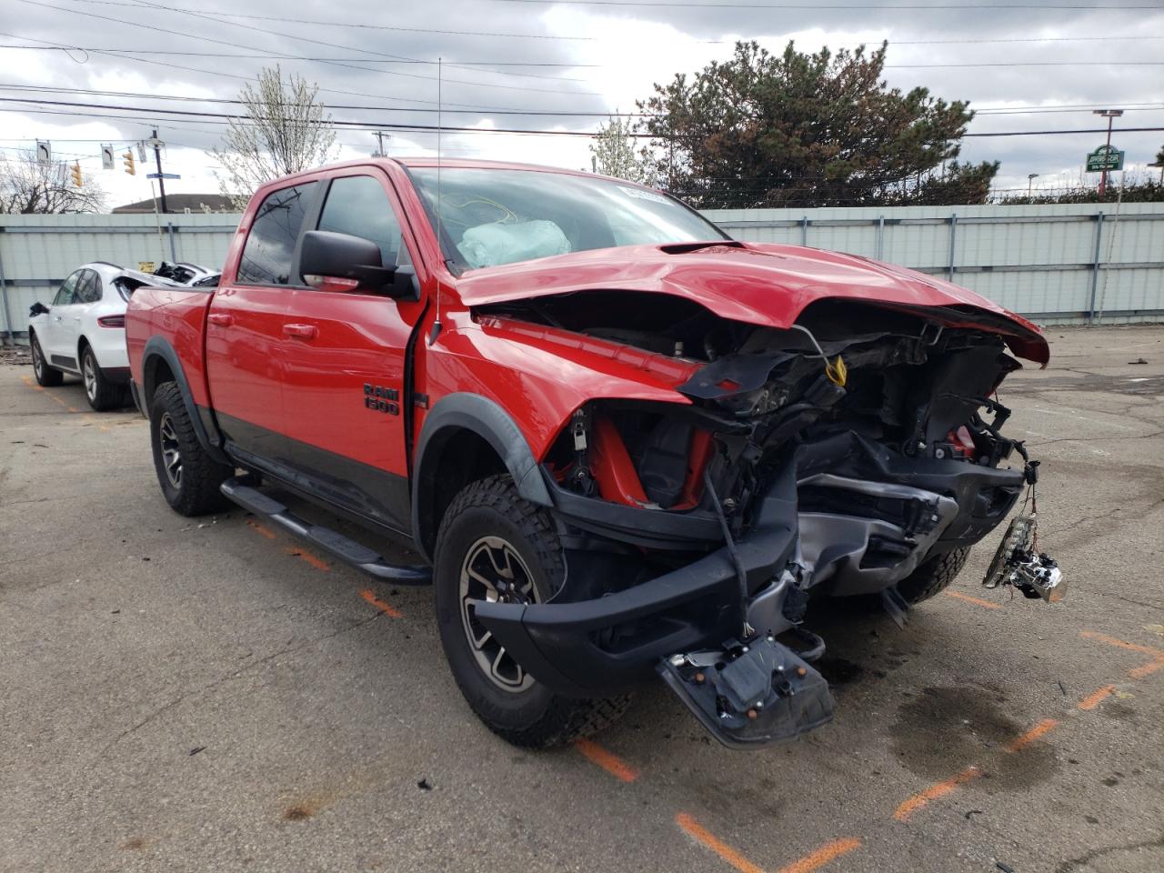 RAM 1500 REBEL 2016 with VIN 1C6RR7YTXGS160557 - Photo from auction