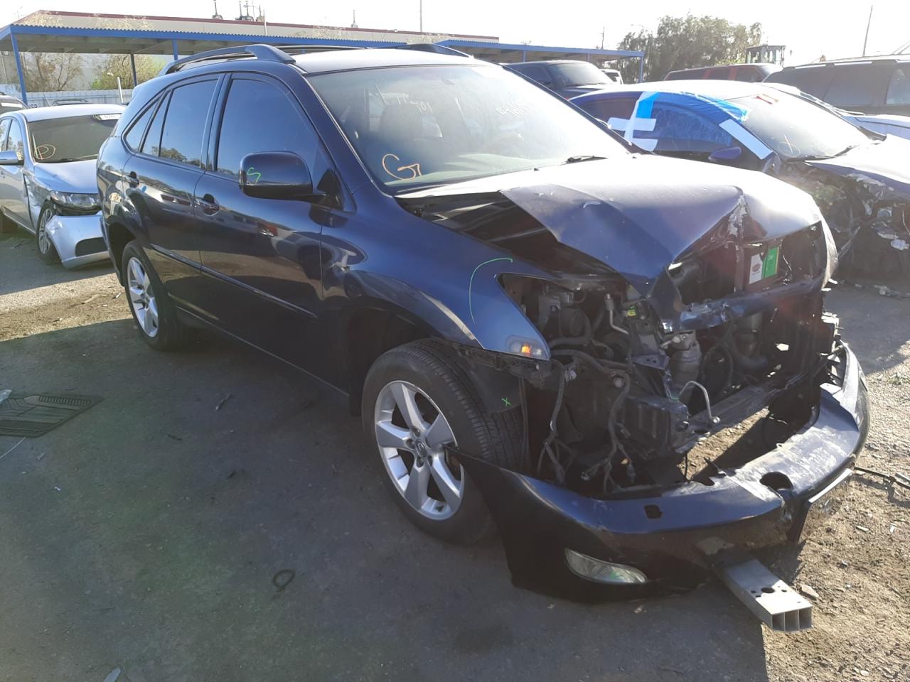 LEXUS RX 330 2006 with VIN JTJHA31U860101487 - Photo from auction