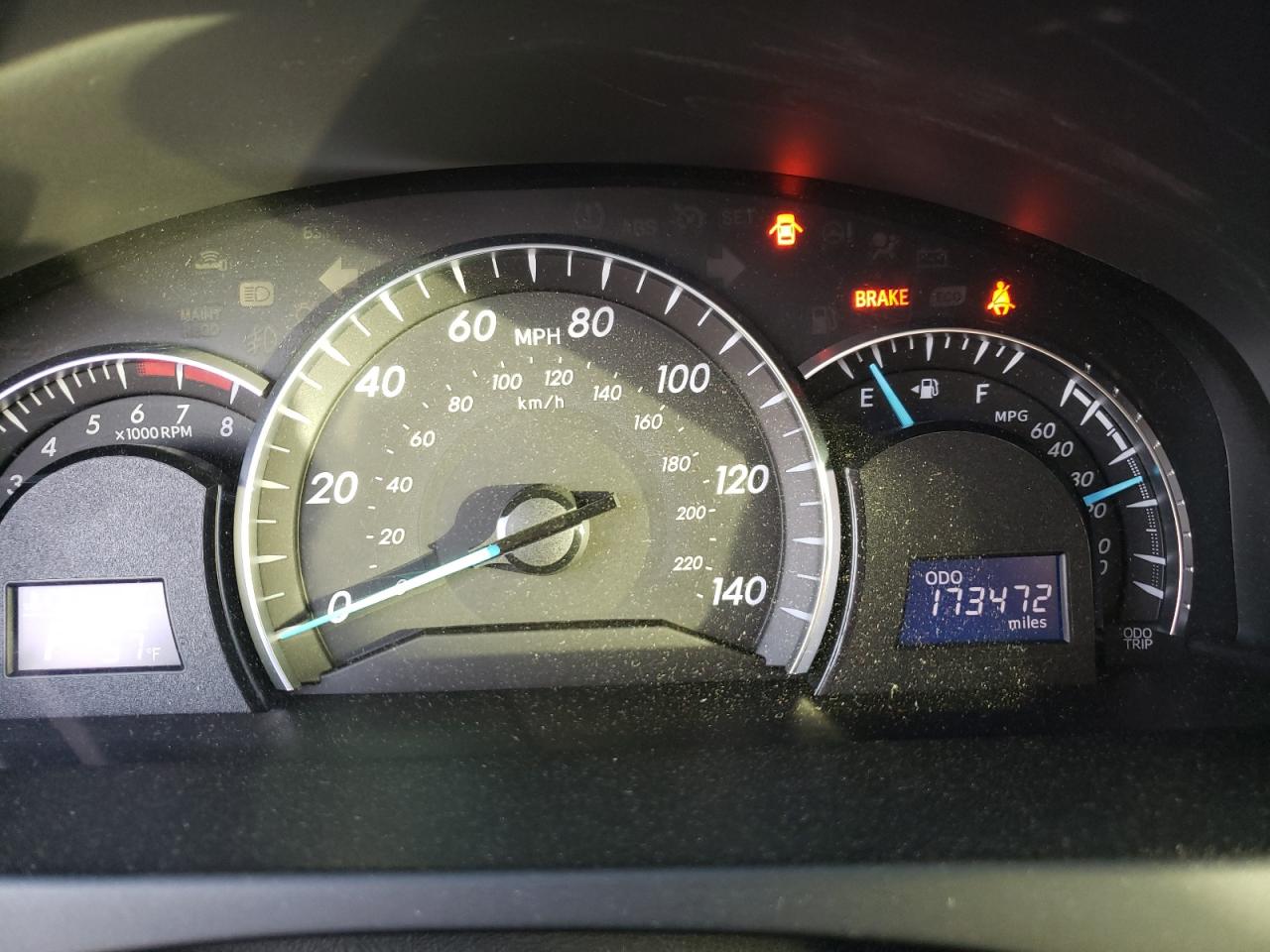 Photo 8 from auction – 2013 TOYOTA CAMRY L with VIN 4T4BF1FK8DR330345