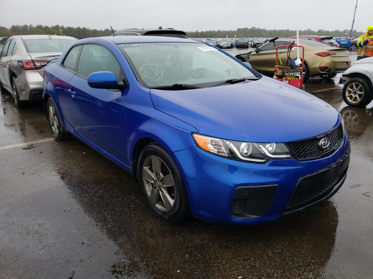 KIA FORTE EX 2011 with VIN KNAFU6A21B5390157 - Photo from auction