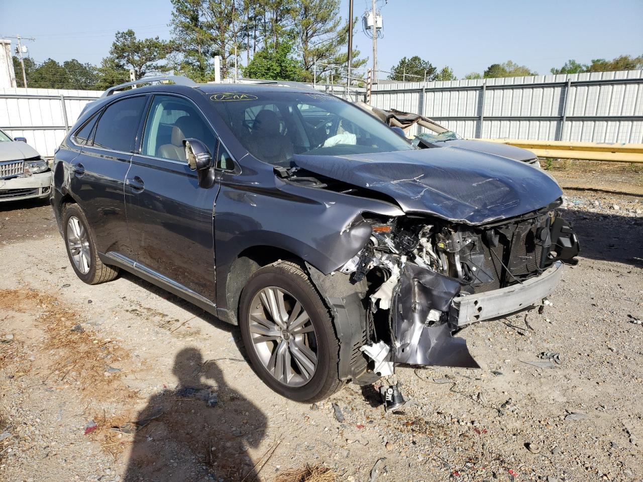 LEXUS RX 350 2015 with VIN 2T2ZK1BA3FC162762 - Photo from auction