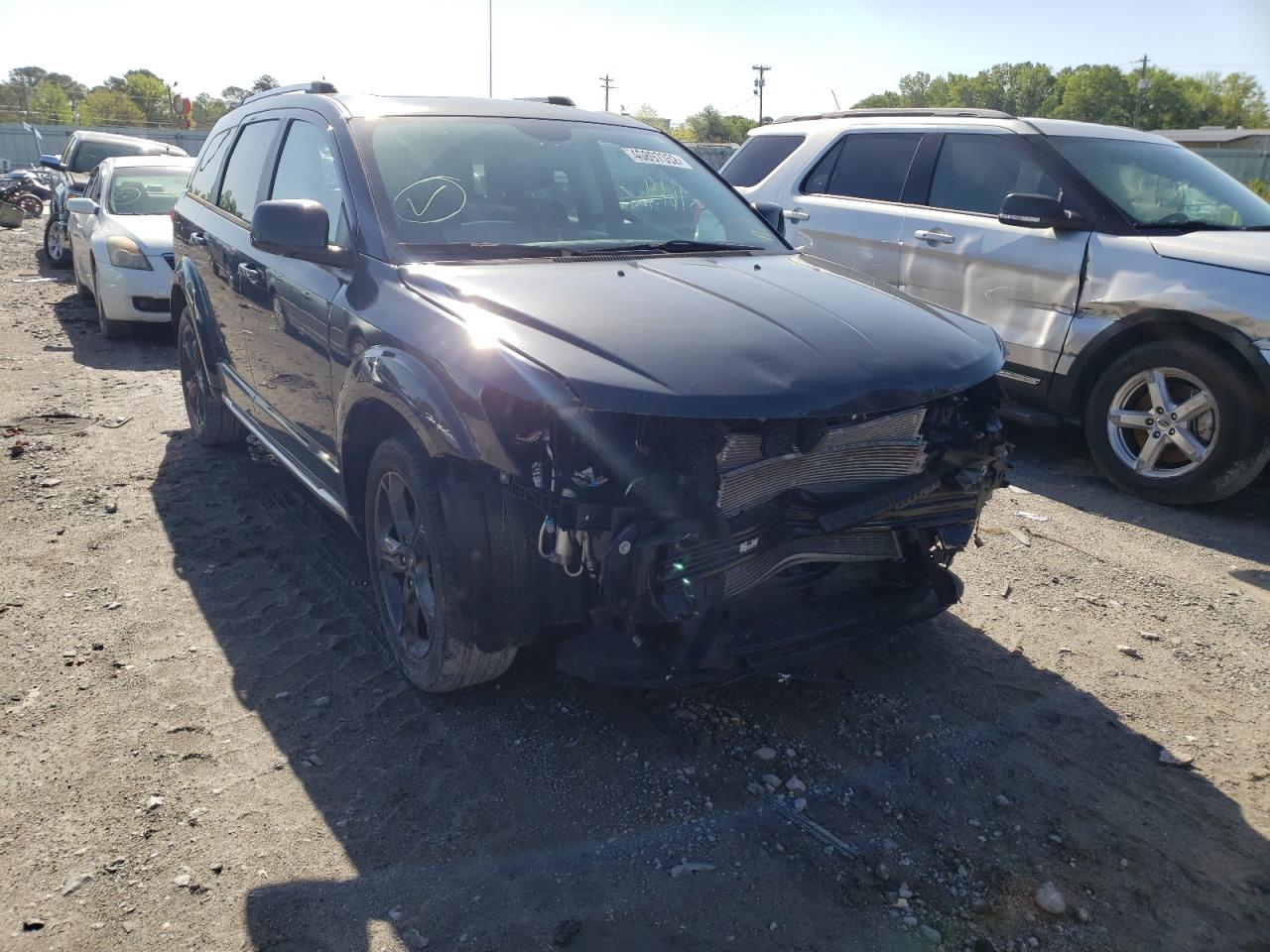 DODGE JOURNEY CR 2018 with VIN 3C4PDCGB8JT277317 - Photo from auction